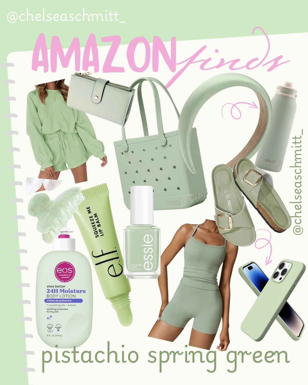 I am LOVING pistachio green for this spring. Amazon finds! 

#LTKootd #LTKActive #LTKSeasonal