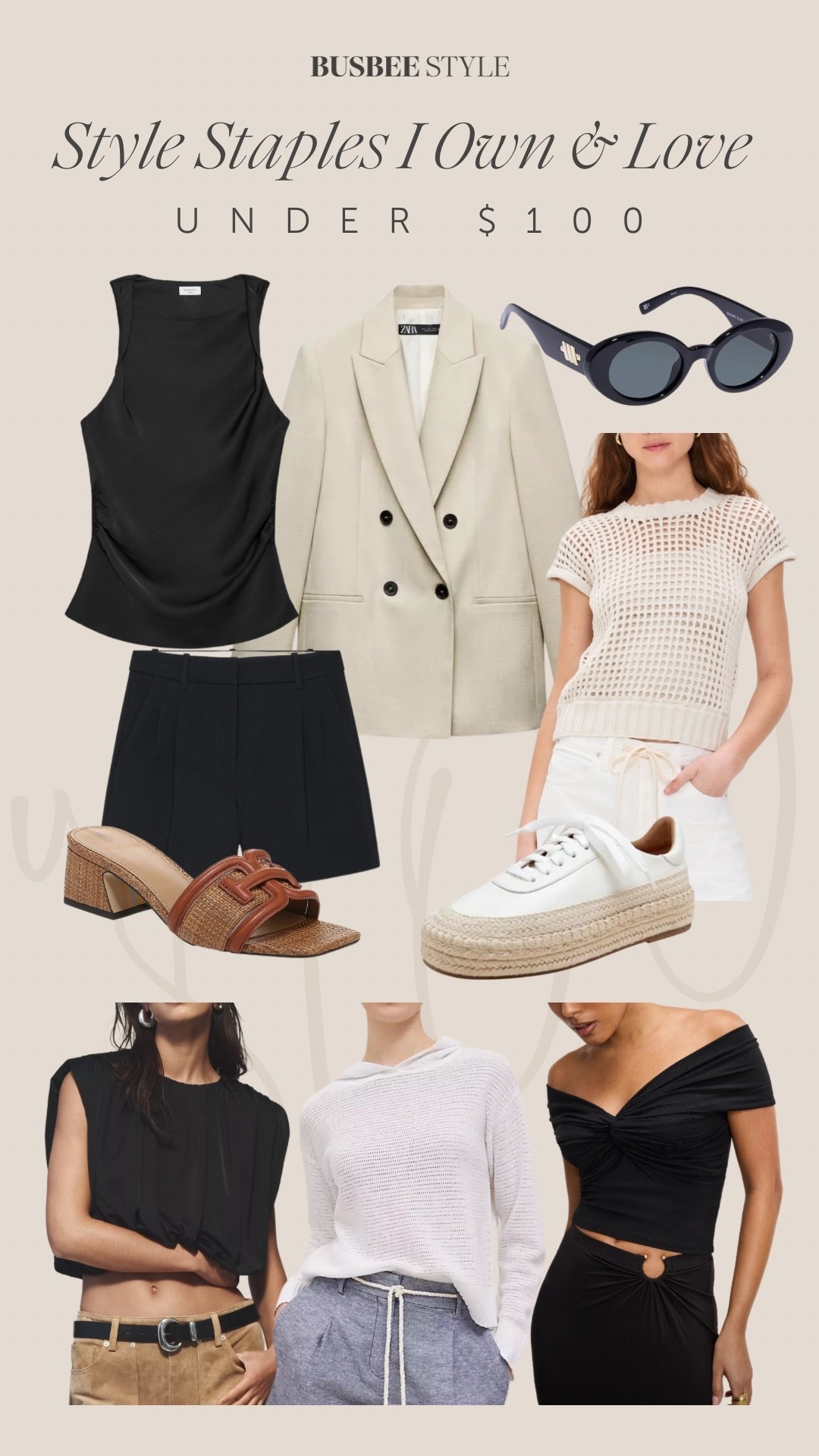 Summer style staples I own and love under $100

#LTKFindsUnder100 #LTKSeasonal