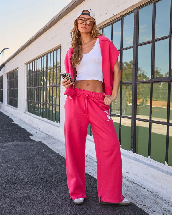 Ocean City Fleece Drawstring Sweatpants | VICI