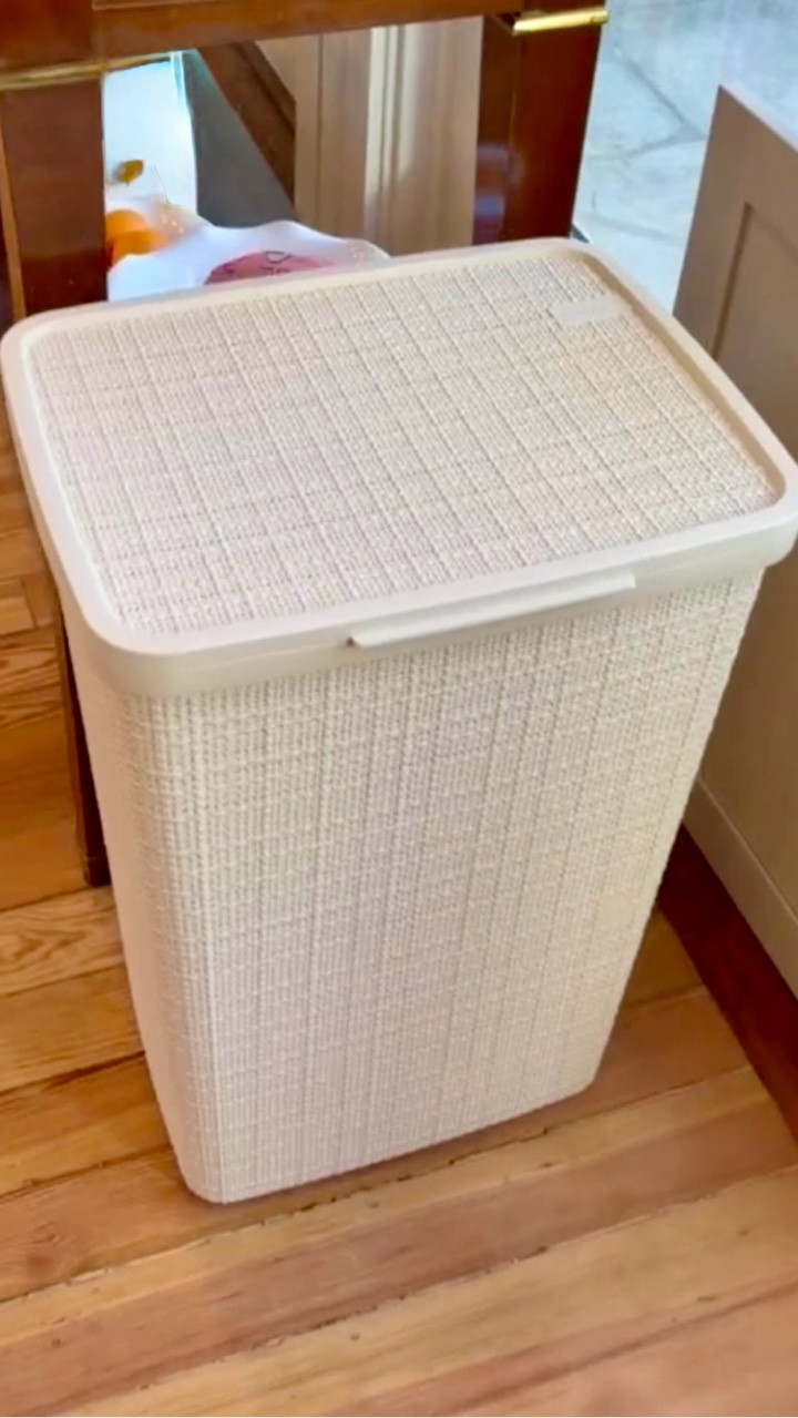 This waterproof hamper from The Container Store is a perfect find for rags in our client’s kitchen  

#LTKHome