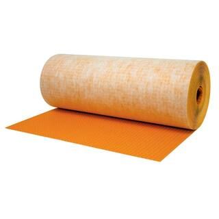 Schluter Ditra 54 sq. ft. 3 ft. 3 in. x 16 ft. 5 in. x 1/8 in. Thick Uncoupling Membrane DITRA5M | The Home Depot