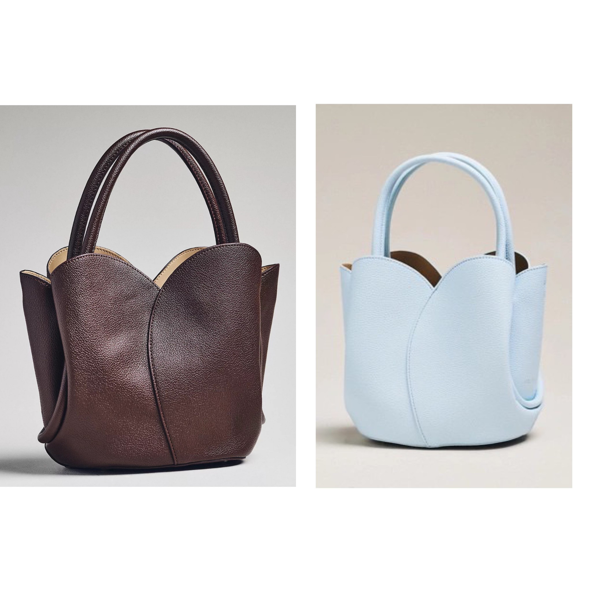 Cutie tulip handbags are 50% off at Anthro this weekend! They come with a crossbody strap. Also in black  

#LTKFindsUnder50 #LTKOver40 #LTKSaleAlert