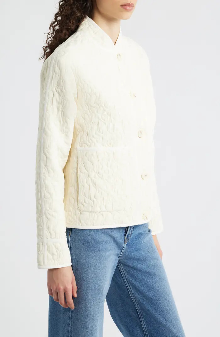 Quilted Jacquard Jacket | Nordstrom