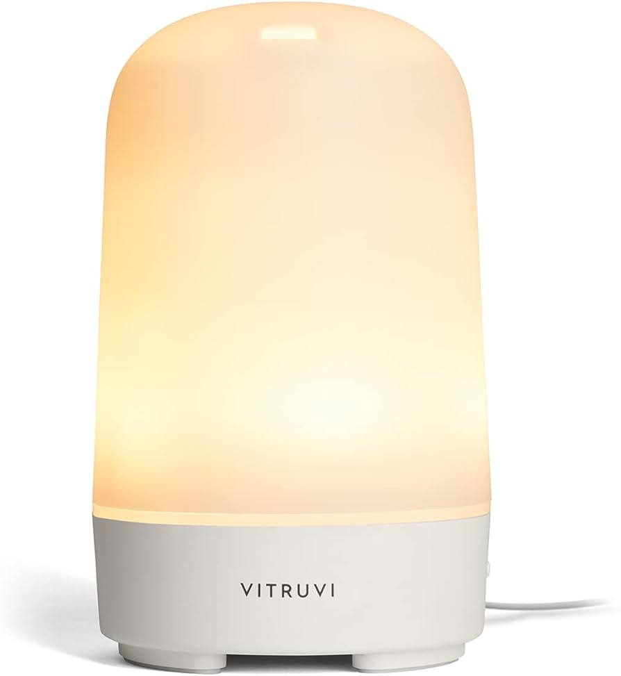 Vitruvi Glow Diffuser, Ultrasonic Essential Oil Diffuser | Oil Diffuser Essential Oils, Aromather... | Amazon (US)