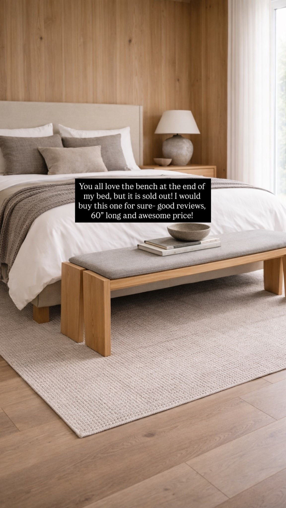 This is such a pretty bench and an amazing price on Wayfair! 

#LTKHome #LTKSaleAlert