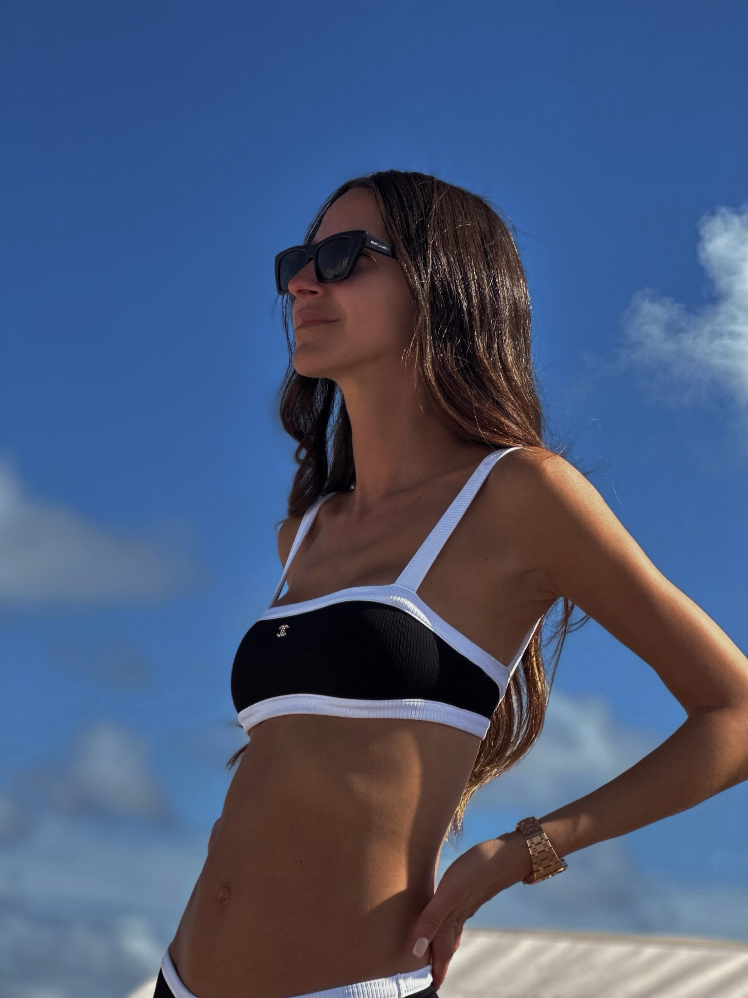 Swim is Chanel but sold out - linked similar swimsuit options under $300!

#LTKFind #LTKSeasonal #LTKstyletip