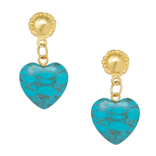 Loren Heart Earrings | Susan Shaw