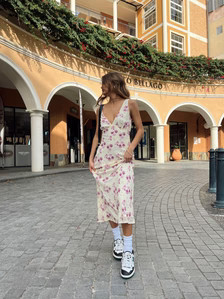 Nellie Maxi Dress Yellow Floral | Princess Polly US