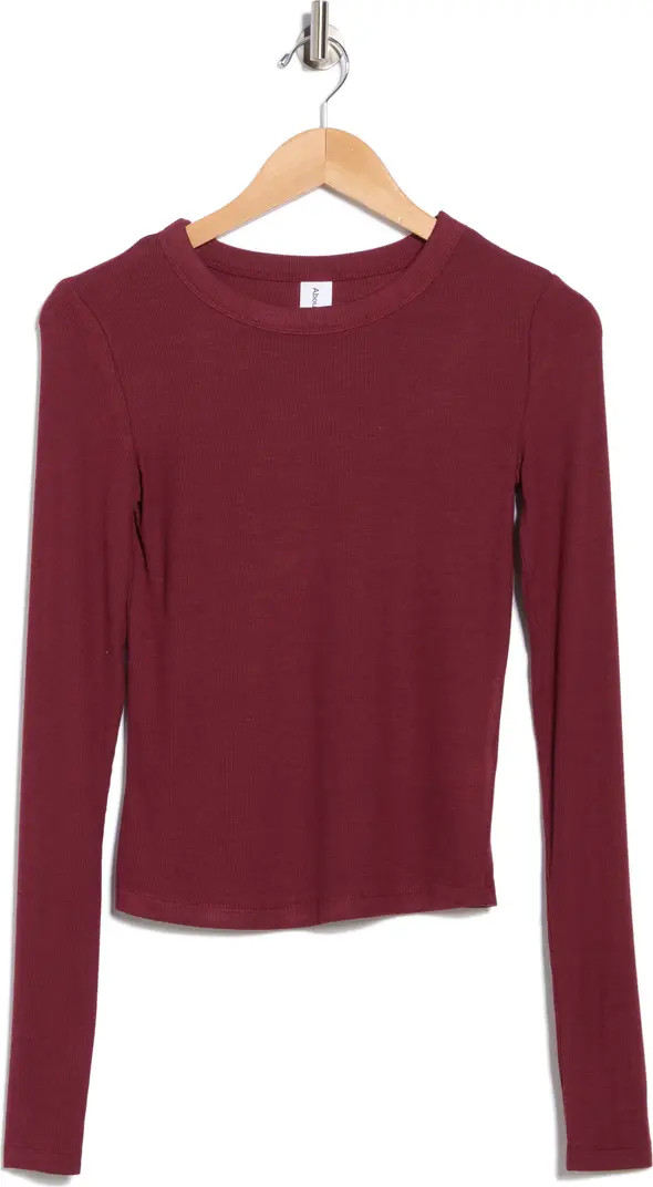 Abound Long Sleeve Rib Knit T-Shirt | Nordstromrack | Nordstrom Rack