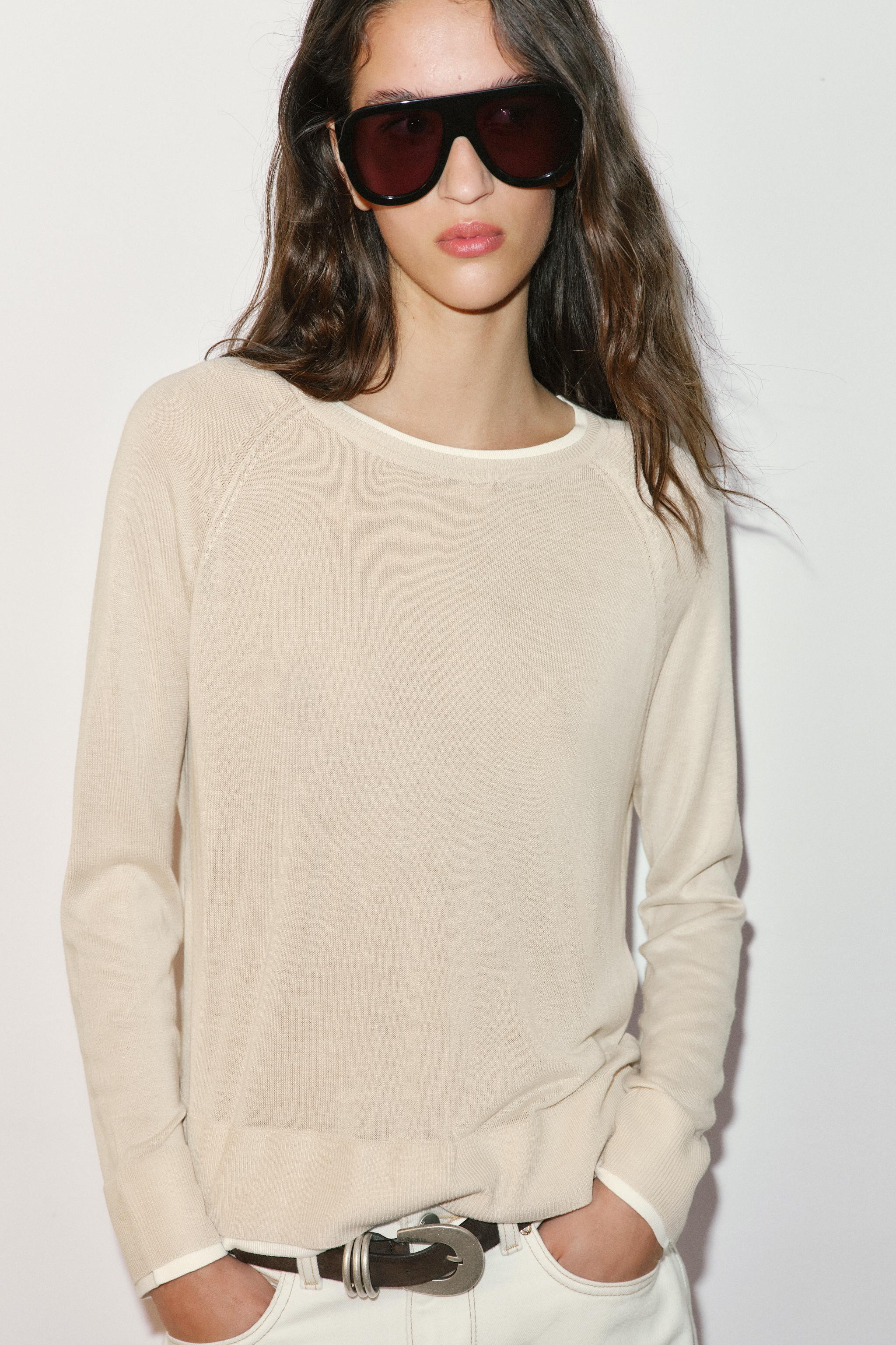 DOUBLE KNIT JUMPER | Zara UK