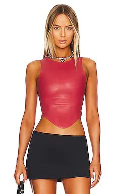 Miaou Jinx Top in Strawberry from Revolve.com | Revolve Clothing (Global)