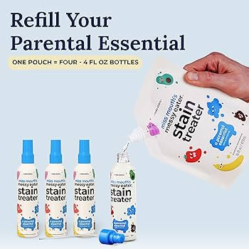 Miss Mouth's Messy Eater Stain Treater - 16oz Refill - Newborn & Baby Essentials - No Dry Cleanin... | Amazon (US)