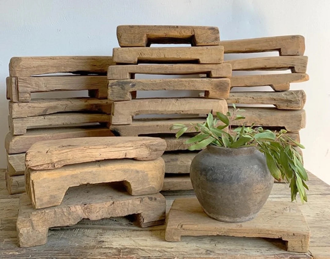 Natural Teak Risers - Etsy | Etsy (US)