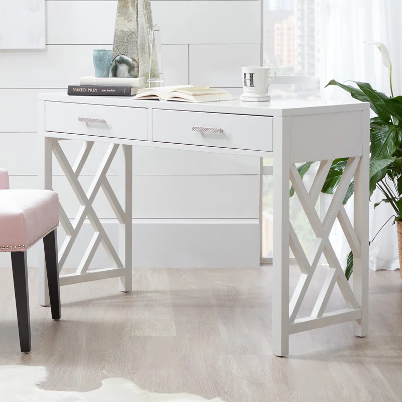 Olney Lattice Writing Desk | Wayfair North America