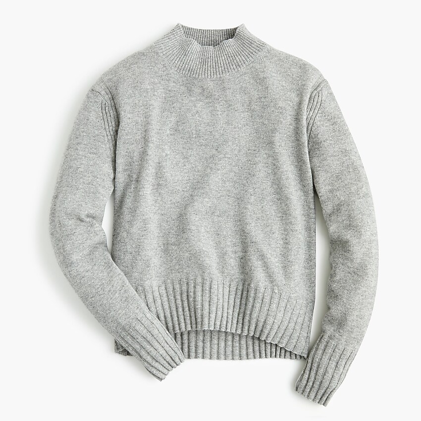 Long-sleeve everyday cashmere mockneck sweater | J. Crew US