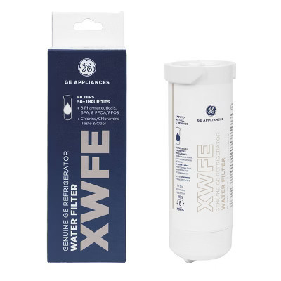 GE Appliances XWFE Replacement Refrigerator Water Filter: Filters Pharmaceuticals, Atrazine, Mercury, Lead, Pesticides | Target