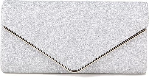 Clutch Purses for Women Fancy Evening Bag Bridal Prom Party Envelope Handbags | Amazon (US)