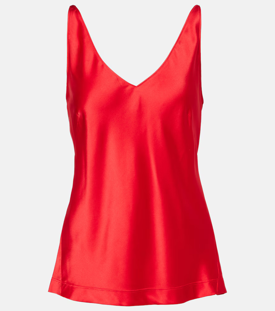 Dorothee Schumacher Sense Of Shine silk-blend satin camisole | Mytheresa (US/CA)