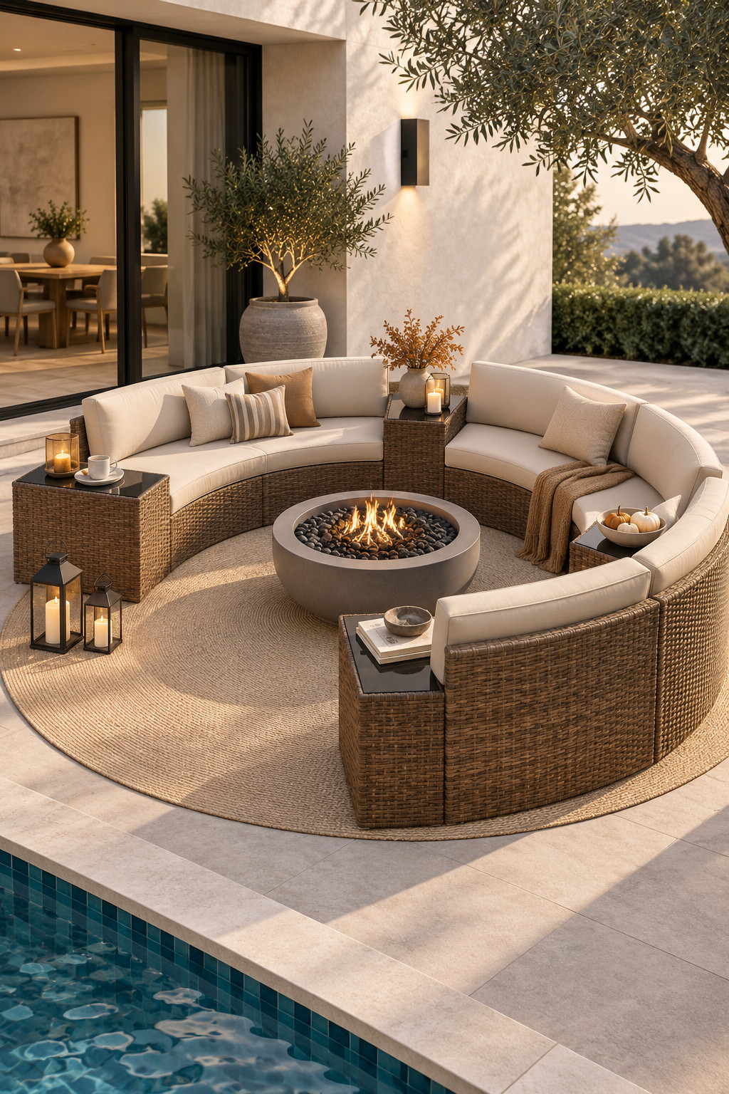 Wayfair Warehouse Clearout — deals up to 60% off! This curved conversation set is seriously such a vibe. I love how the seating wraps around the fire pit and makes the space feel super cozy without needing tons of decor. #Wayfair #WayfairFinds #CurvedSectional #FirePitIdeas #OutdoorConversationSet #BackyardEntertaining #PatioDesign #OutdoorFurnitureSale #FallPatio #CozyOutdoorSpace #BackyardIdeas #OutdoorLiving #PatioFurniture #WayfairDeals #FallDecor #BackyardMakeover #LuxuryPatio #PatioInspo #FallOutdoorLiving #HomeFinds 

 #LTKSeasonal #LTKHome #LTKSaleAlert