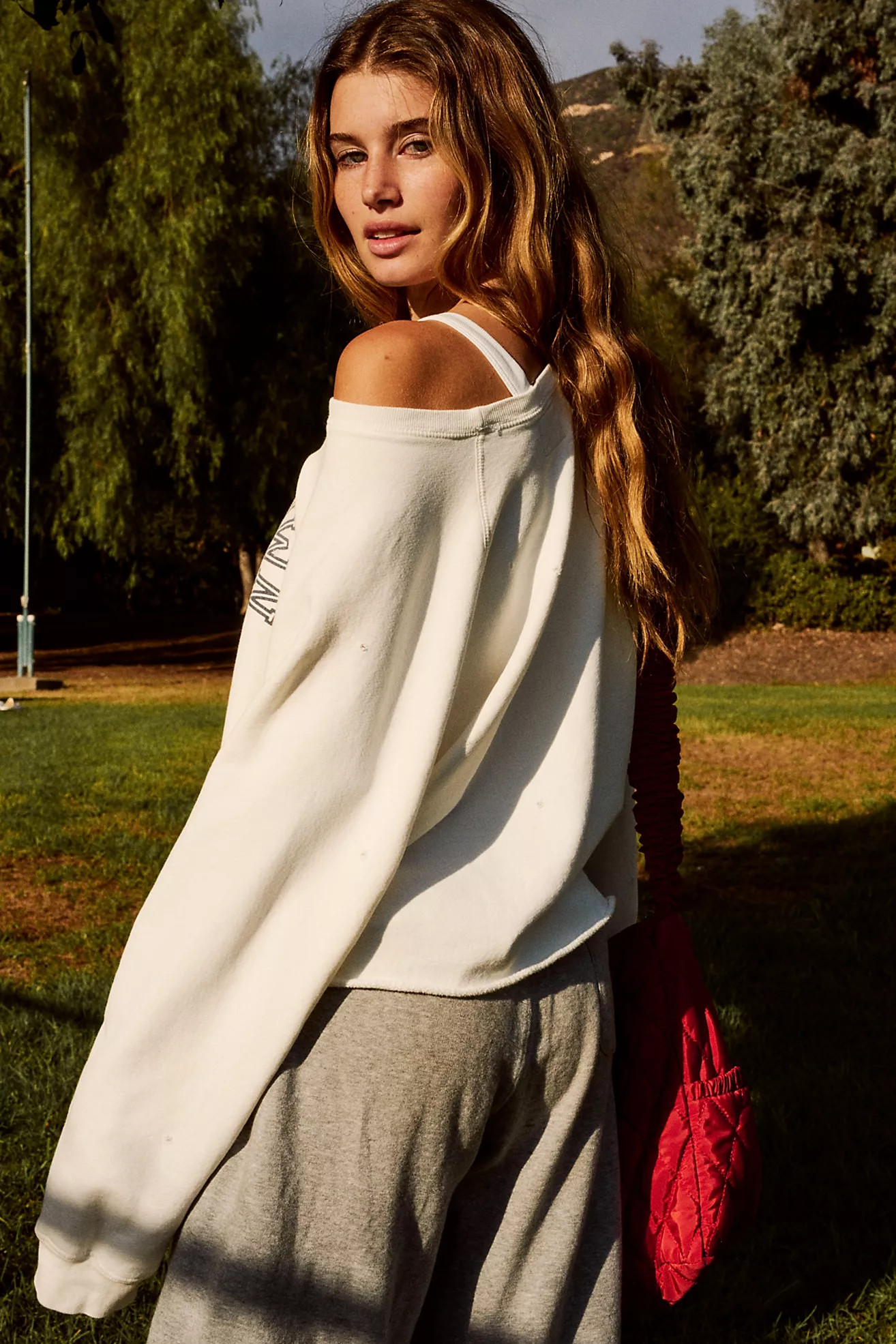 Georgetown Crop Sweat | Free People (Global - UK&FR Excluded)