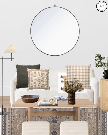 McGee and Co. Summer Tent Sale! 
Curated this living room look using sale items! Shop your favorites below! Hurry while these items are still in stock! 

McGee and Co. Living room inspo, sale decor, throw pillows on sale, rugs on sale, decor on sale, furniture on sale, coffee table sale, oversized round mirror super sale, floor lamp, poof ottomans sale.

#LTKstyletip #LTKhome #LTKunder100