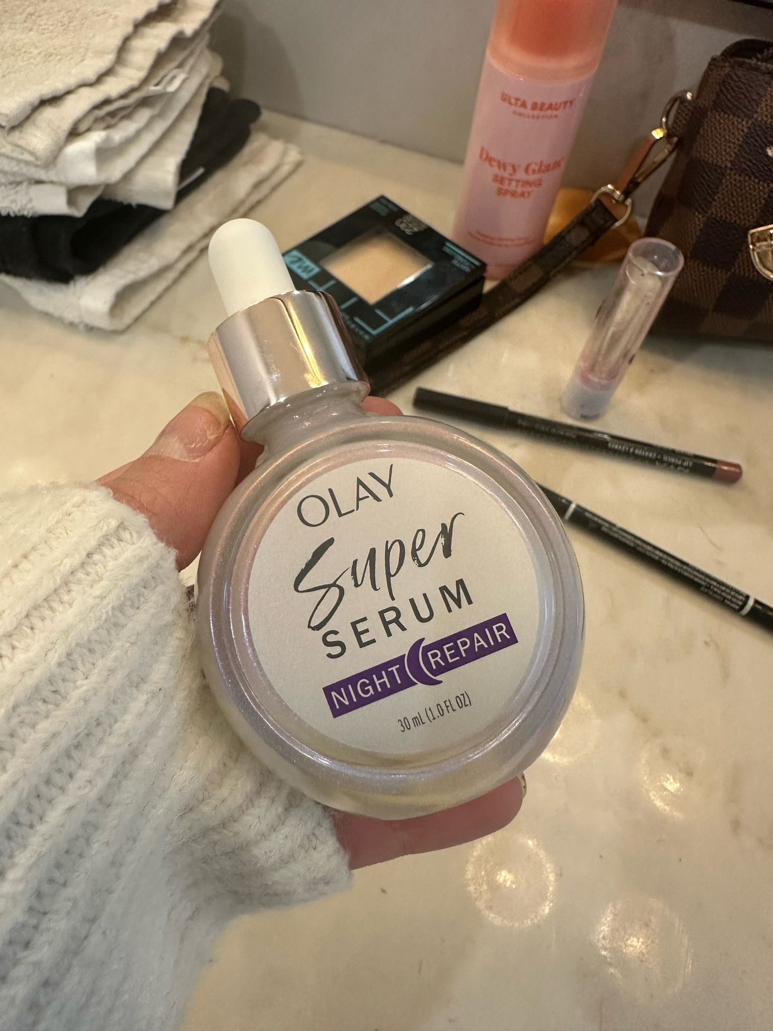 Current favorite nighttime serum for aging prevention and care! Works for smoothing and evening, fine lines and wrinkles, resurfacing, etc. and at a great price point! Been using for almost 3 weeks consistently and truly love it!

#LTKFindsUnder50 #LTKBeauty