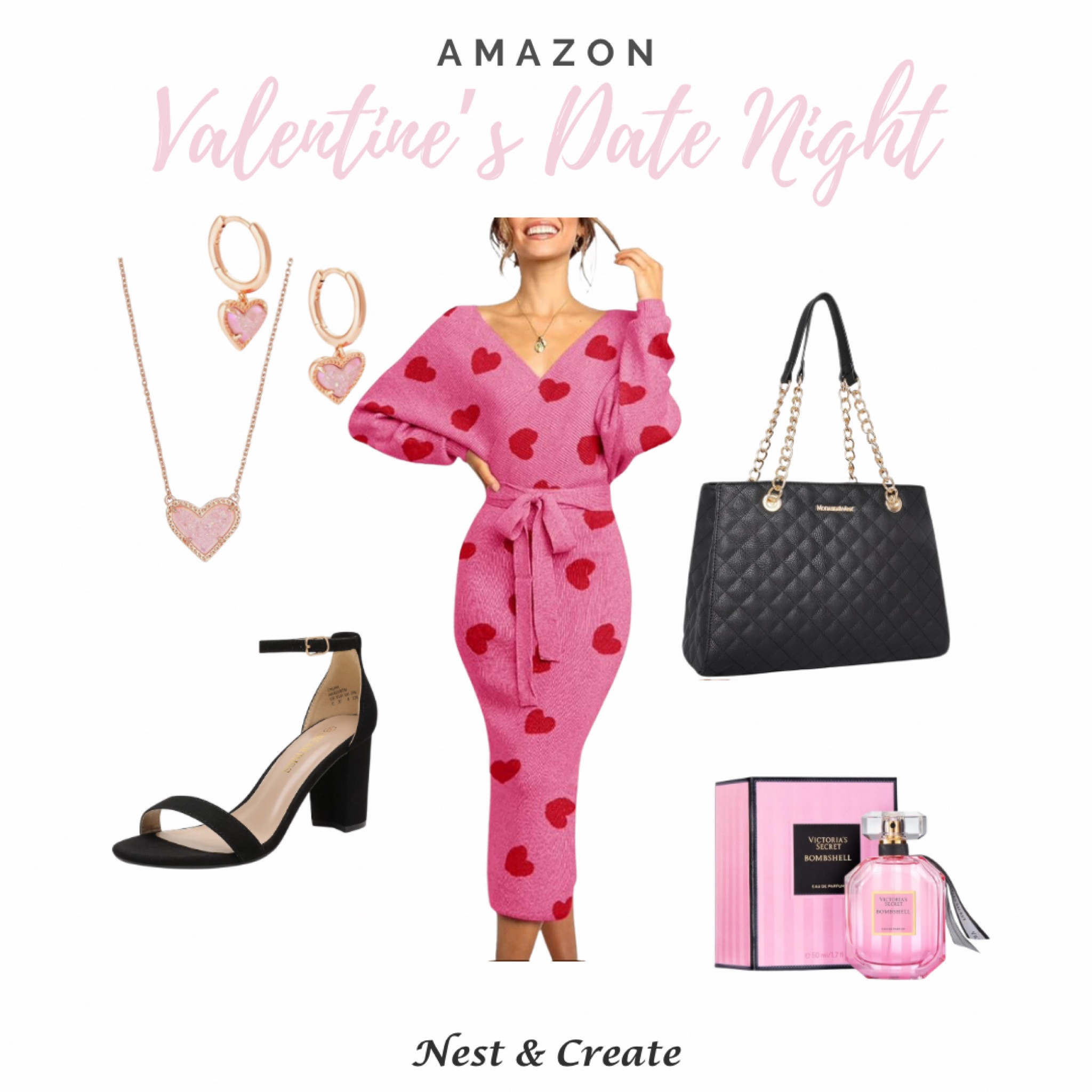 This Valentine’s date night look is the perfect mix of sweet and chic! From the cozy heart-adorned dress to the elegant accessories, this outfit has everything you need to feel confident and stylish. Shop the look now and get date night ready!
#ValentinesDayOutfit #DateNightStyle #LTKSeasonalFashion

#LTKStyleTip #LTKGiftGuide #LTKBeauty