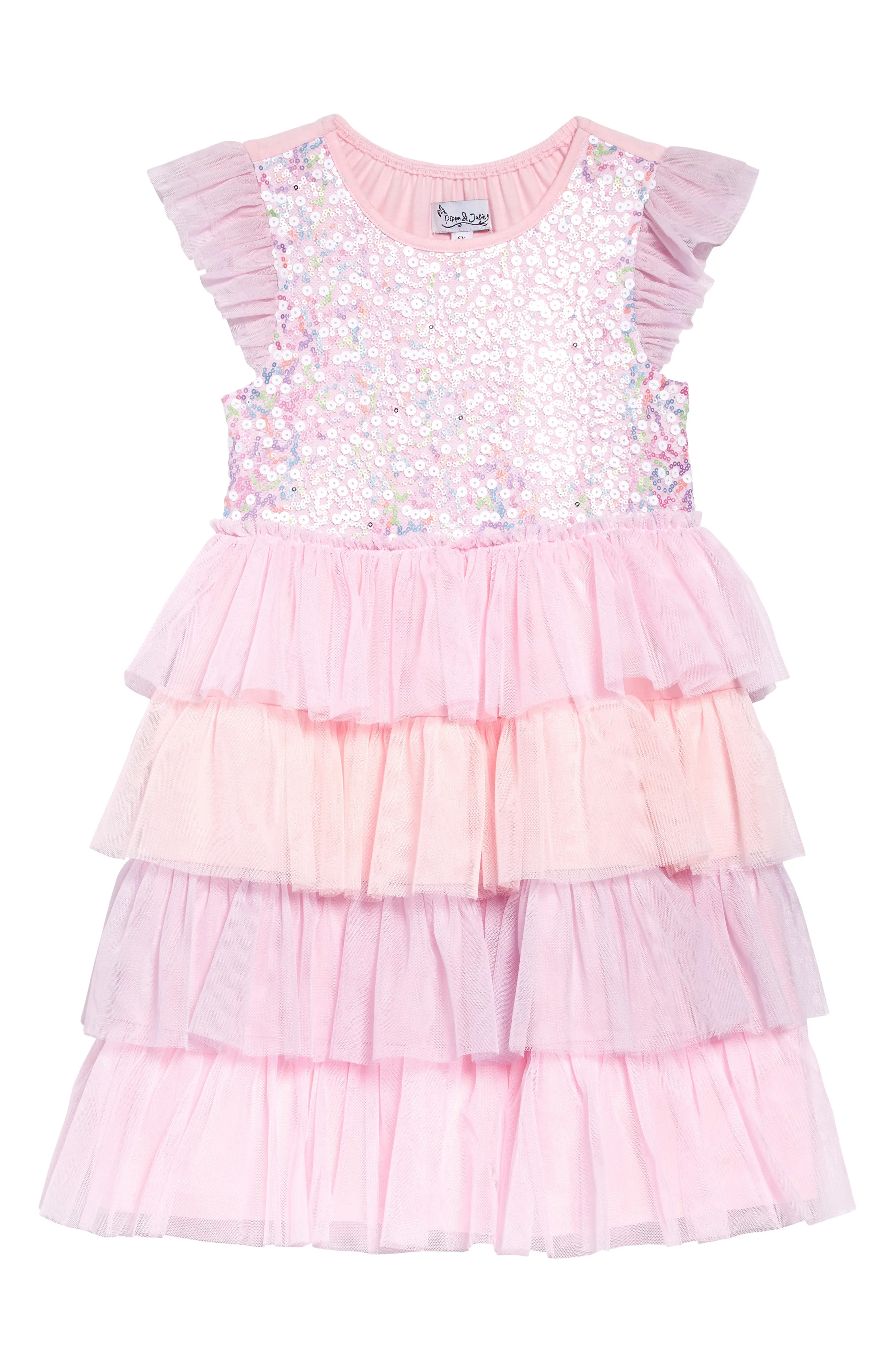 Sequin & Tulle Dress | Nordstrom