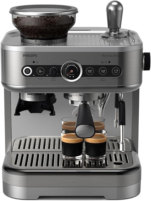 PHILIPS Barista Brew Semi Automatic Espresso Machine - Single & Double Espresso,Americano, 250g B... | Amazon (US)