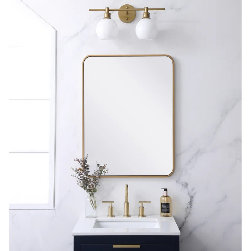 Alessandra Metal Wall Mirror | Wayfair North America
