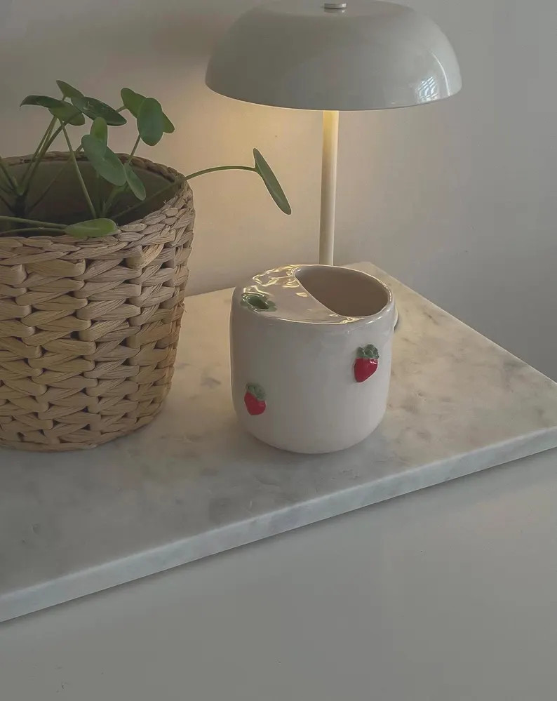 PRE-ORDER Travel Ceramic Tumbler 250 Ml Coffee Mug to Go Travel Mug With Sip Pottery Tumbler Mug ... | Etsy (US)