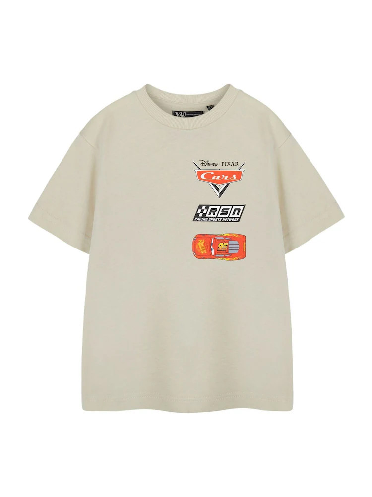 Vanilla Underground Brown Disney Pixar Cars Short Sleeved T-Shirt | Next US