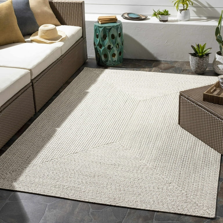 Mark&Day Outdoor Area Rugs, 3x5 Cuijk Cottage Indoor/Outdoor Cream Area Rug (3' x 5') | Walmart (US)