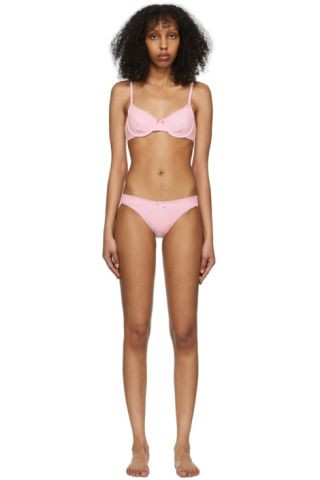 Solid & Striped - Pink Daphne Bikini | SSENSE
