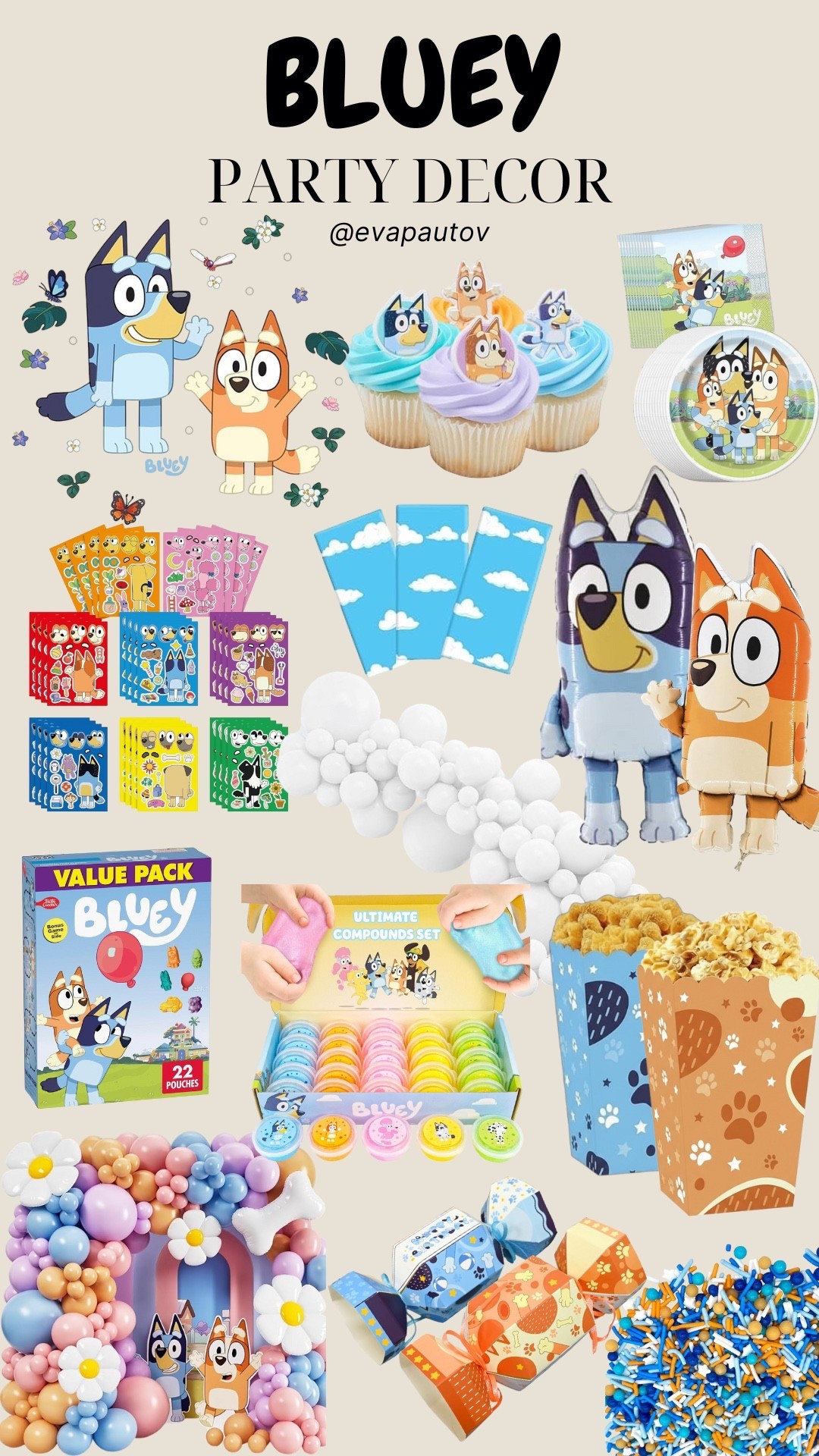 Everything you need for a Bluey themed birthday party! 

#LTKHome #LTKmomlife #LTKKids