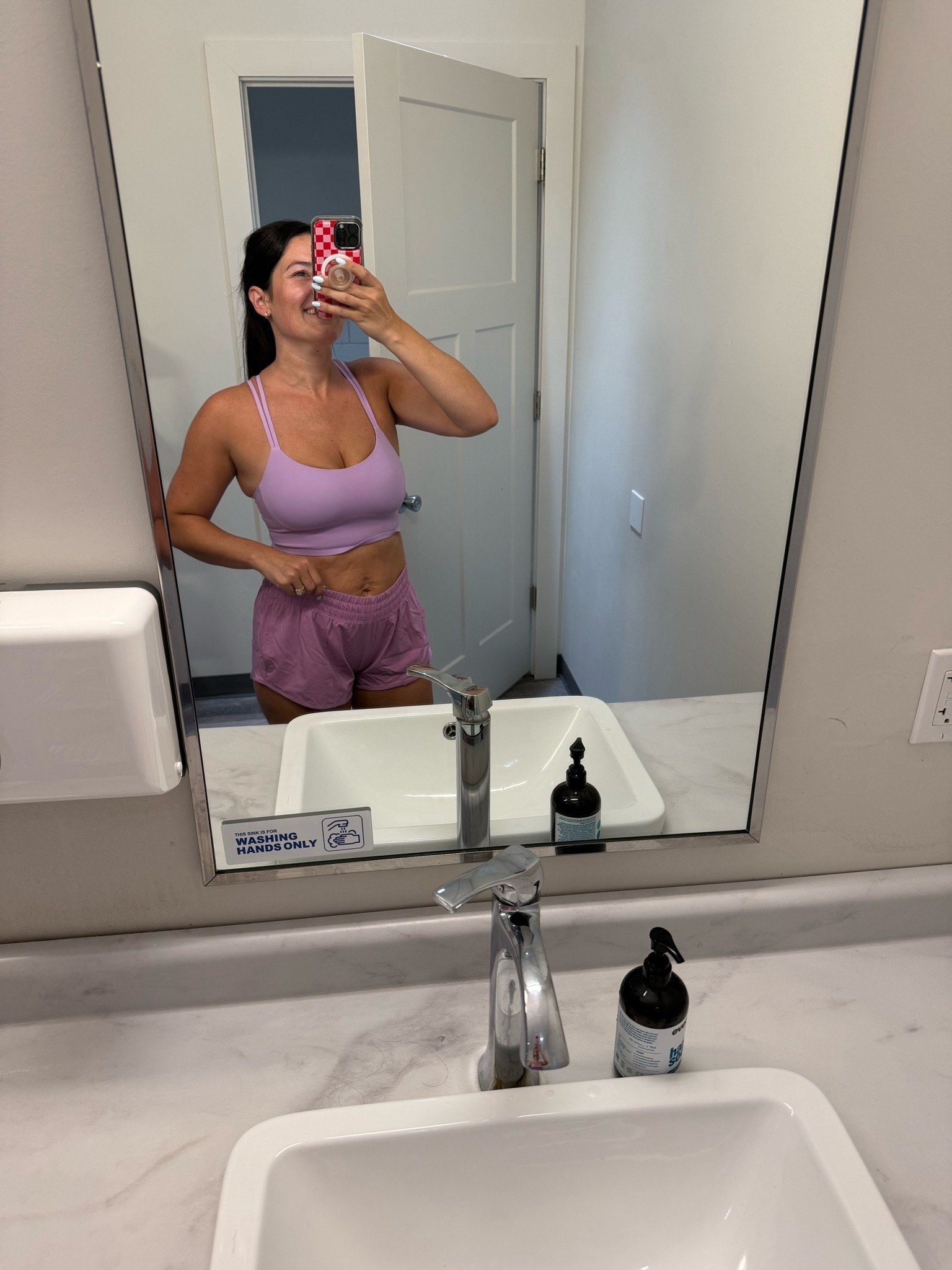Matching workout attire for the summer! Wearing M shorts and S top!

#LTKootd #LTKActive #LTKselfcare