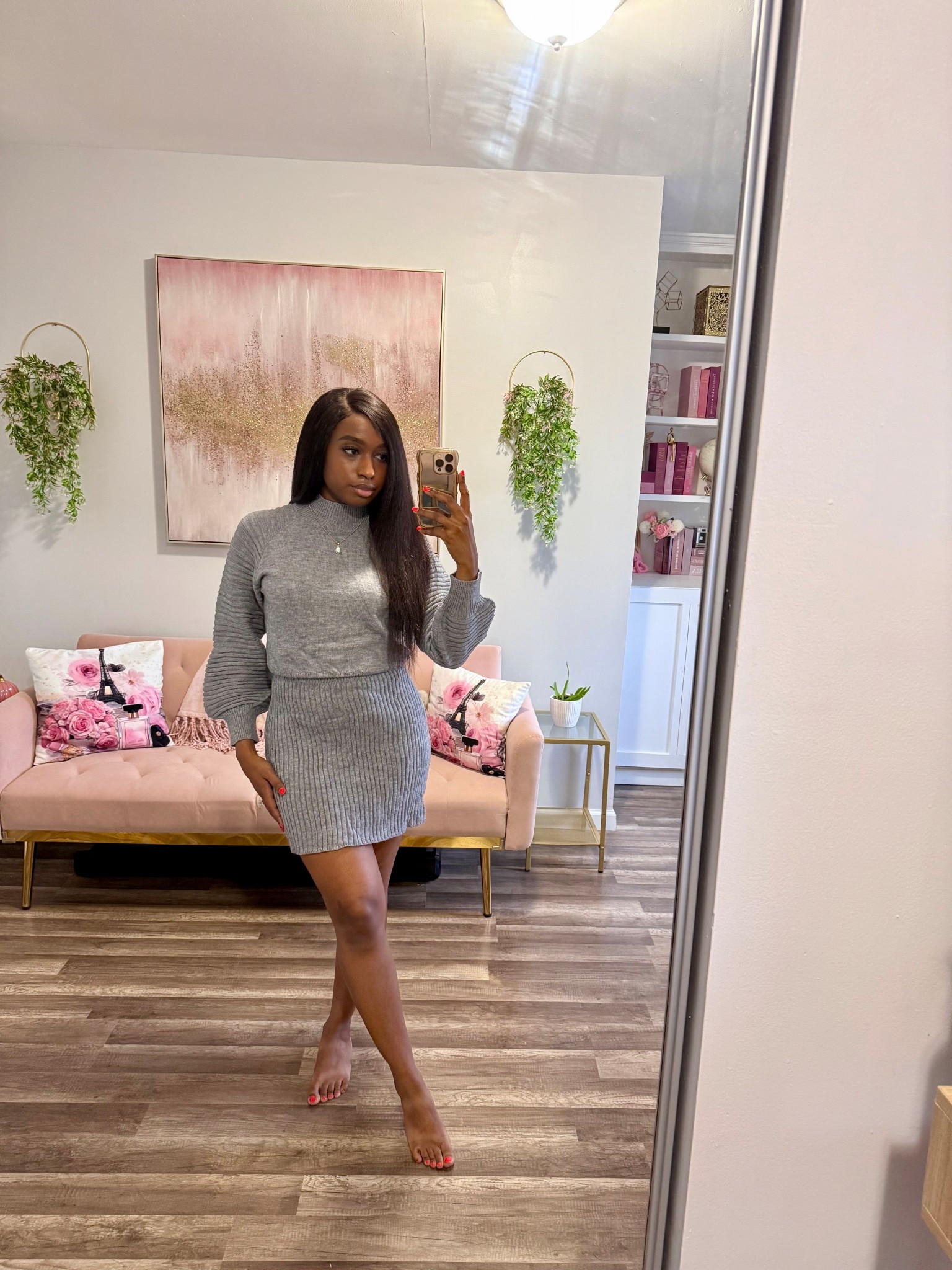 Effortless elegance for fall 🍂 This gray woolen Siren Gaze sweater dress is the definition of cozy chic — featuring a flattering A-line fit, lantern sleeves, and a soft turtleneck that’s perfect for chilly autumn days. Style it with knee-high boots or ankle booties for a timeless, polished look you can wear from work to weekend. 
Size = small

#fallfashion #sweaterdress #autumnoutfit


Siren Gaze gray woolen dress, women’s turtleneck sweater dress, A-line knitted fall dress, winter women’s clothing, slimming knit dress, cozy fall outfit idea, lantern sleeve dress


#LTKFindsUnder50 #LTKStyleTip #LTKFindsUnder100