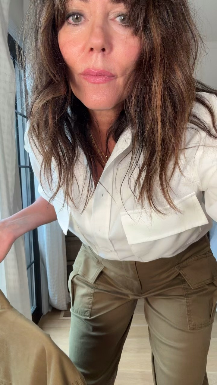 Insanely good collection on @Walmart 
Wearing small in shirt and 6 in pants, size small in jacket and harlequin vest is small too. This is all going fast fyi!

#LTKOver40 #LTKTravel #LTKWorkwear
