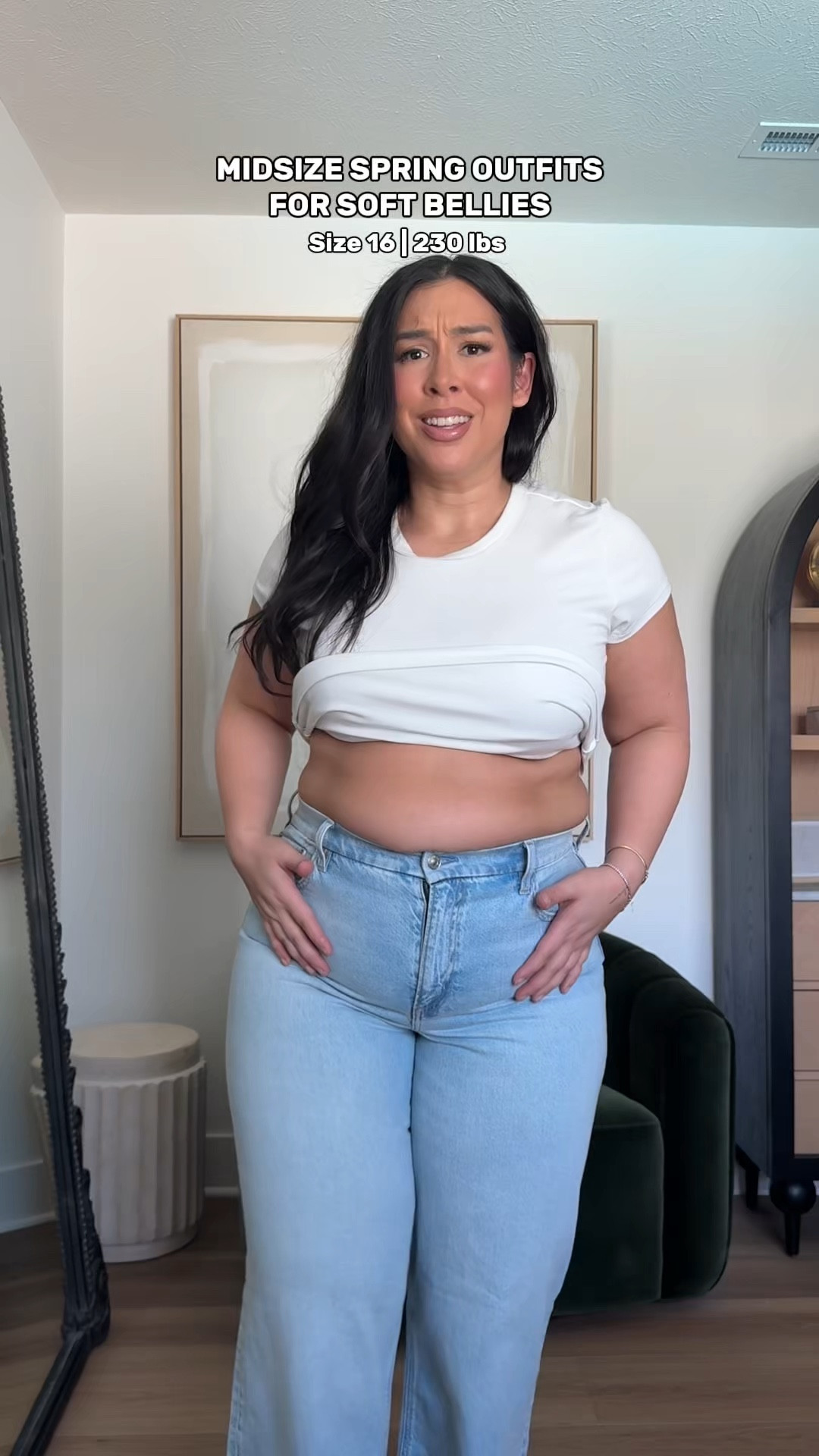 Midsize spring outfits that are soft belly approved, as a size 16. Which size 16 outfit is your favorite? Petal and pup code bonnie20
#midsizestyle #size16 #midsizeoutfit #springoutfit

#LTKMidsize #LTKgrwm #LTKootd