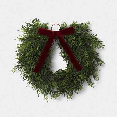 Draping Cedar Mini Christmas Wreath - Threshold™ | Target