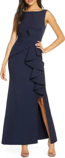 Ruffle Front Gown | Nordstrom