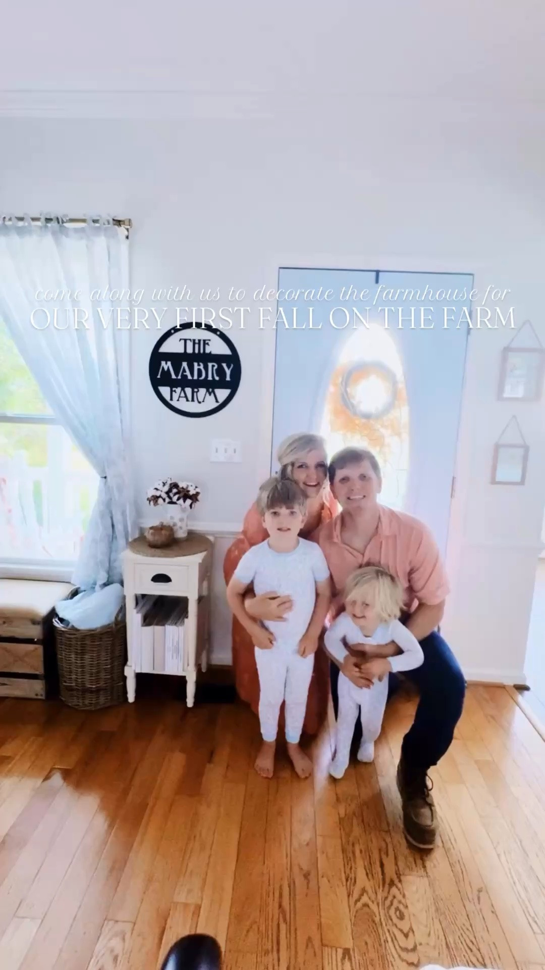 And just like that… we are officially ready for FALL here on The Mabry Farm!! 🍁🎃🍂🪑🕯️🚪🌼🌾🌻 #happyfallyall #fallonthefarm #farmhousefall #falldecorating #firstfallonthefarm 

We have spent the past couple days decorating 📦 for the autumn season 🌻🌾 and it has been so special getting to make our sweet farmhouse 🏡 on the hill ⛰️ oh so cozy 🕯️(& a porch full of rocking chairs 🪑, pumpkins 🎃 and mums 🌼) for our very first (!!) fall season 🤎 here on the farm!! 🧡😍 We even updated our chicken 🐓coop with a cutie little fall wreath, too!! 🤭✝️🍁 Happy Fall, y’all!! 🎃🌼🍂 And I must say, Judson’s hand-painted 🎨 “pumpkin garland” 🧡 (that we eventually will hang in the homeschool room!) is my most favorite 🤩 decoration of all!! 🥰

“May the bounty of the season fill your heart and home.” 🧺🍂🌻🌼🤎🌾🚜🍁

PS. And yes! I’ve linked 🔗 all of our fall decor (everything I could 🙌🏽) over on my LTKit shop!! 🤎