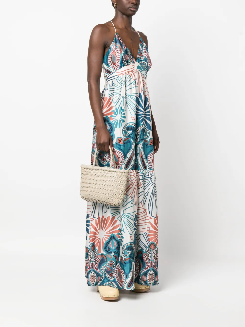 DRAGON DIFFUSION Mini Flat Gora Leather Tote Bag | Neutrals | FARFETCH | Farfetch Global