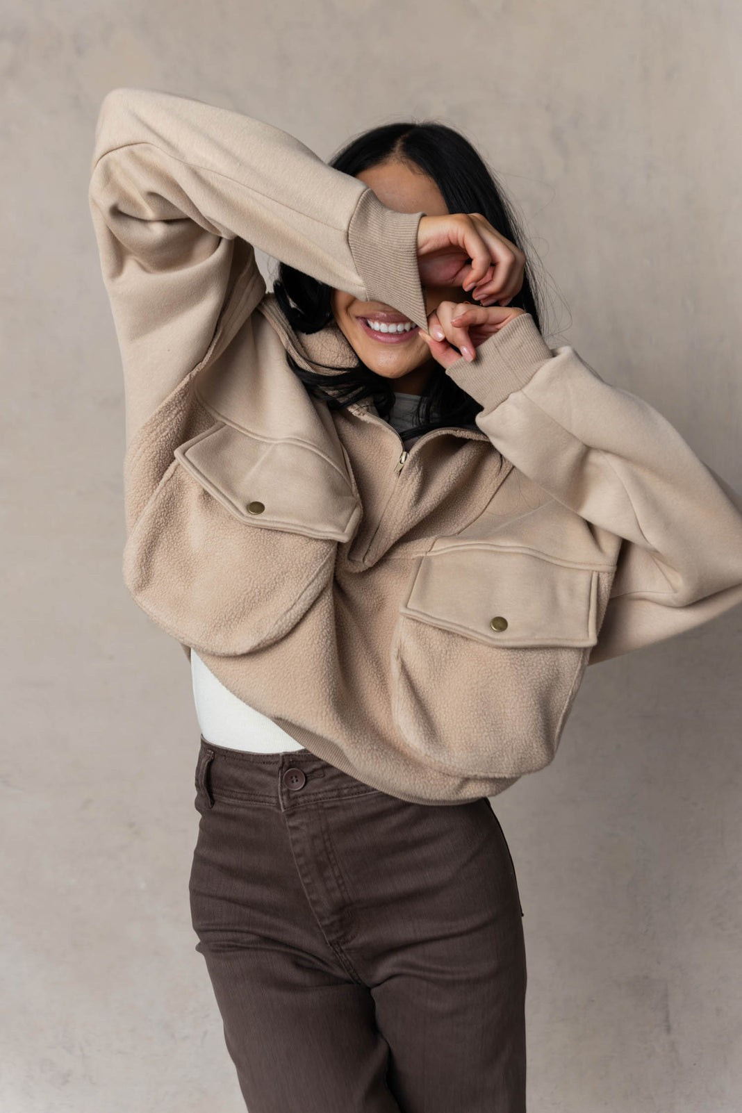 Harry Sweater in Oatmeal - M / Oatmeal - böhme | Böhme US