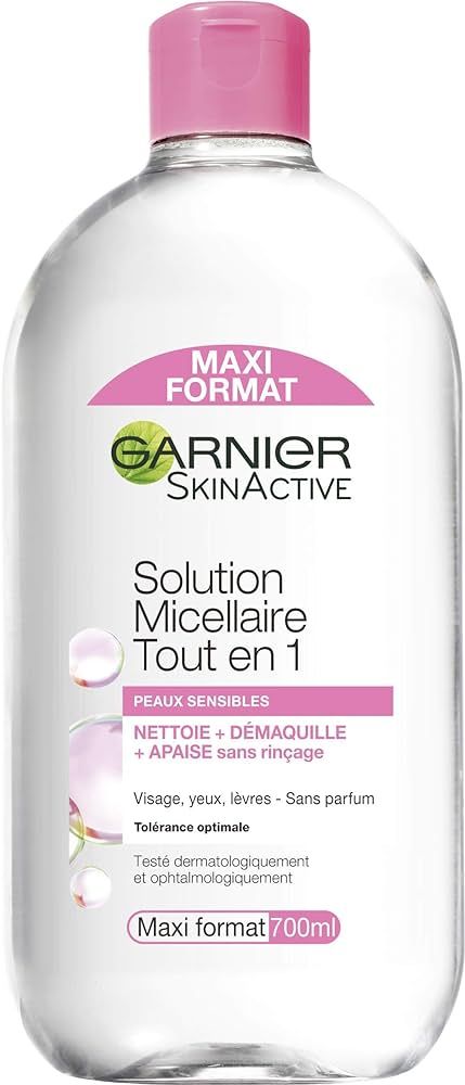 Garnier - SkinActive - Solution Micellaire Tout en Un - Tous Types de Peaux Même Sensibles - Max... | Amazon (FR)
