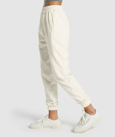 Gymshark Whitney Loose Joggers - Unbleached | Gymshark (Global)