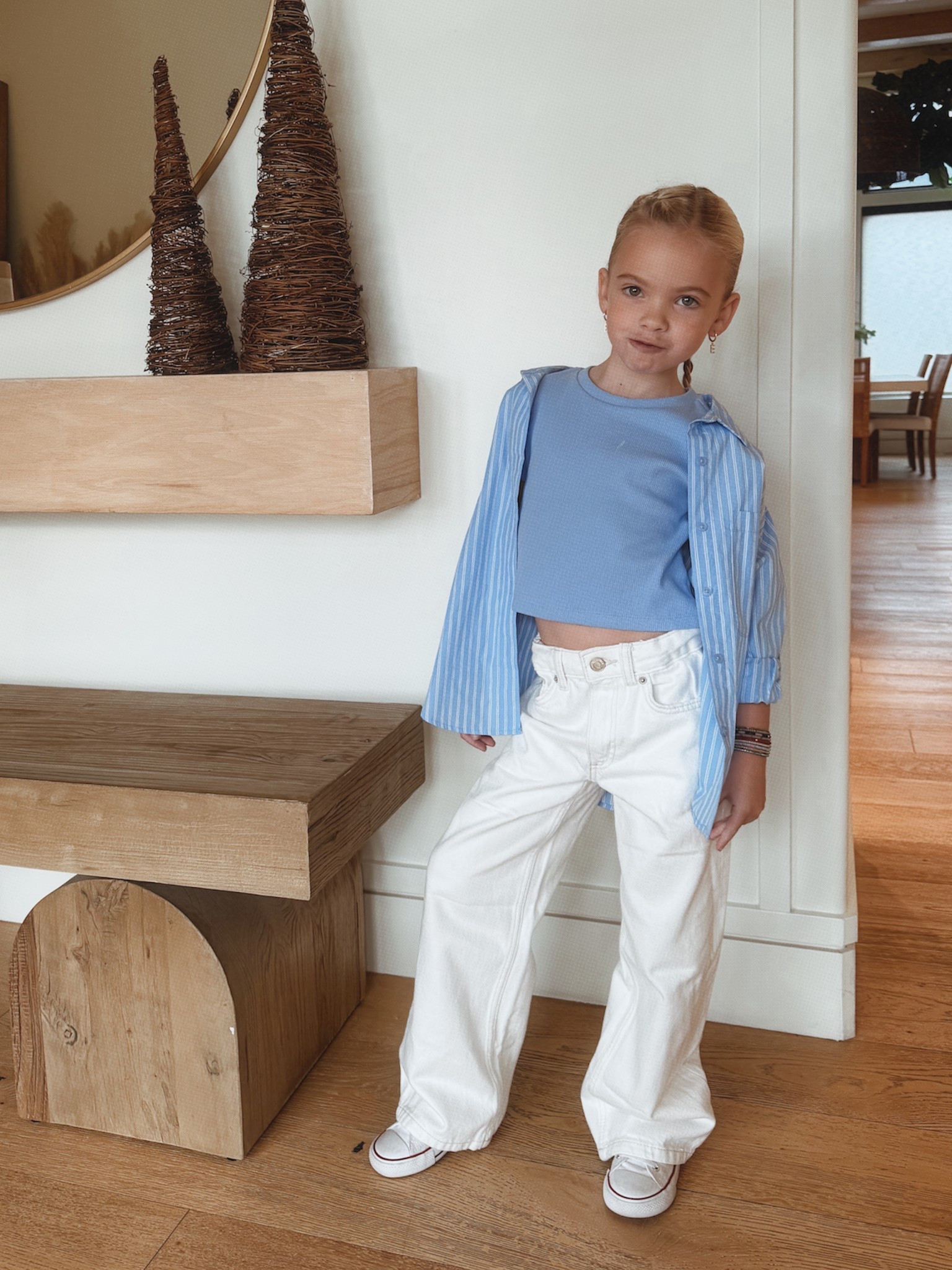 She was feeling this look haha 