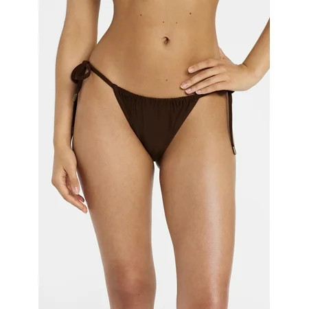 No Boundaries Side Tie Bikini Bottoms Women’s XXS-XXL | Walmart (US)