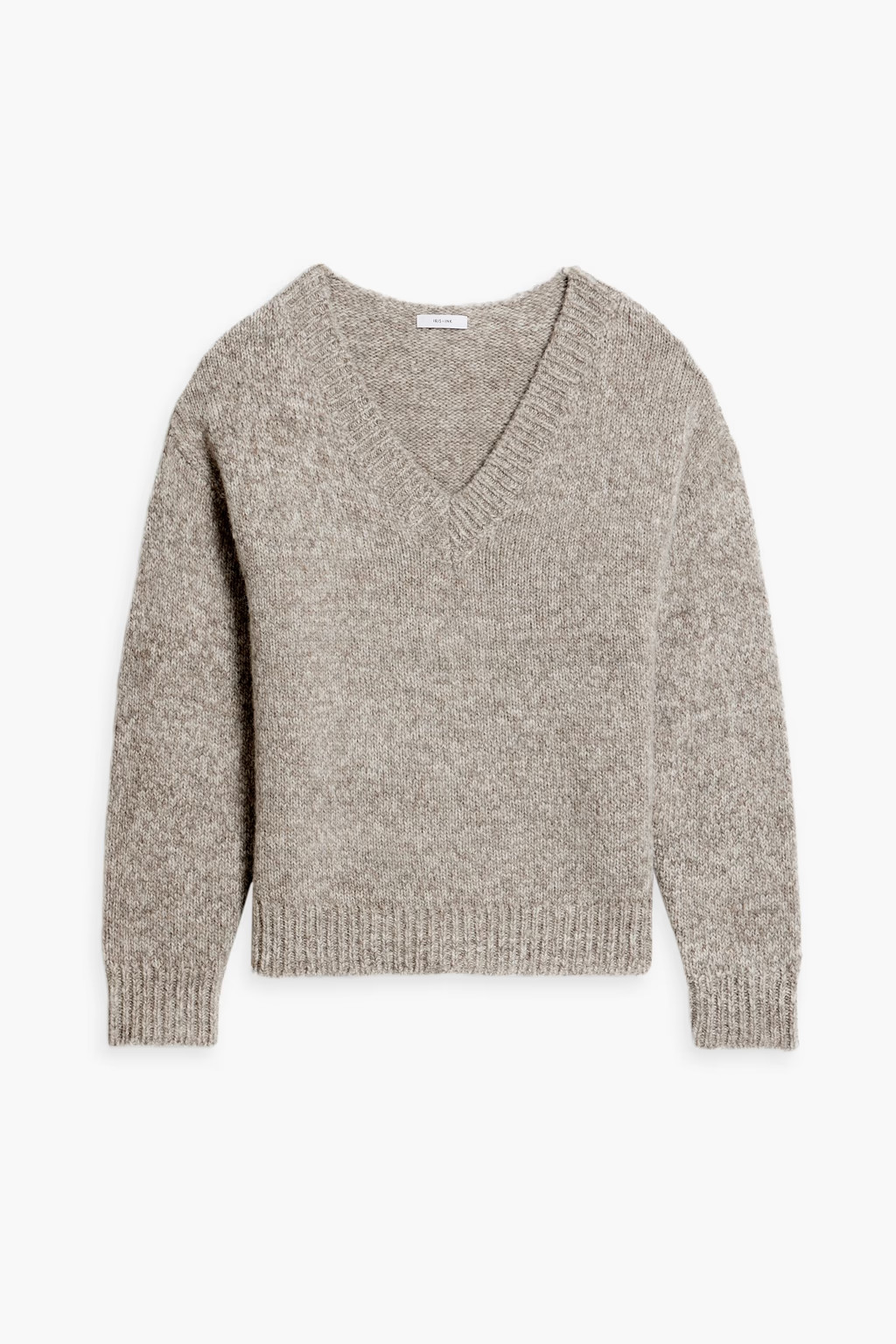 Mélange merino wool and alpaca-blend sweater | The Outnet (APAC)