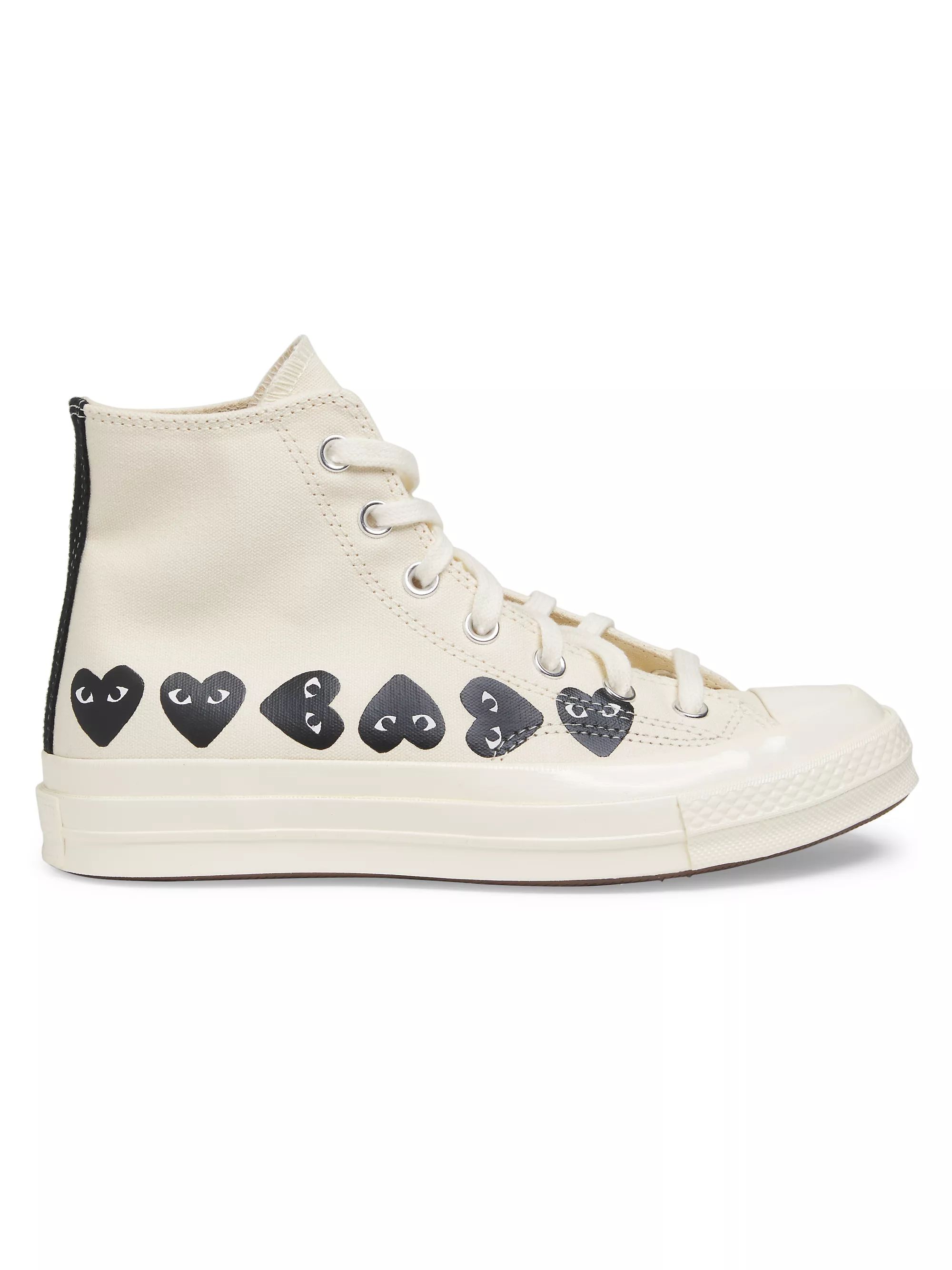 CdG PLAY x Converse Chuck Taylor All Star Heart High-Top Sneakers | Saks Fifth Avenue